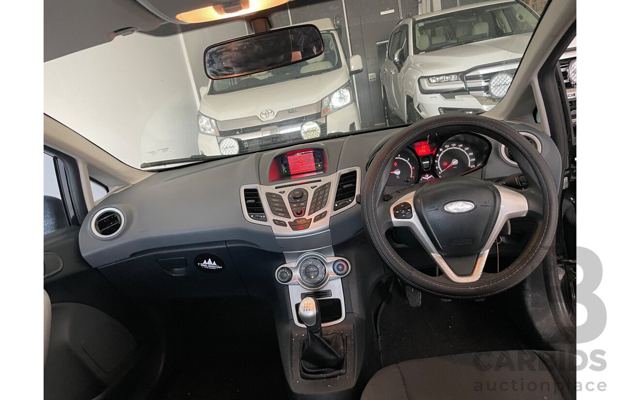 7/2012 Ford Fiesta CL WT 5d Hatchback Black 1.6L