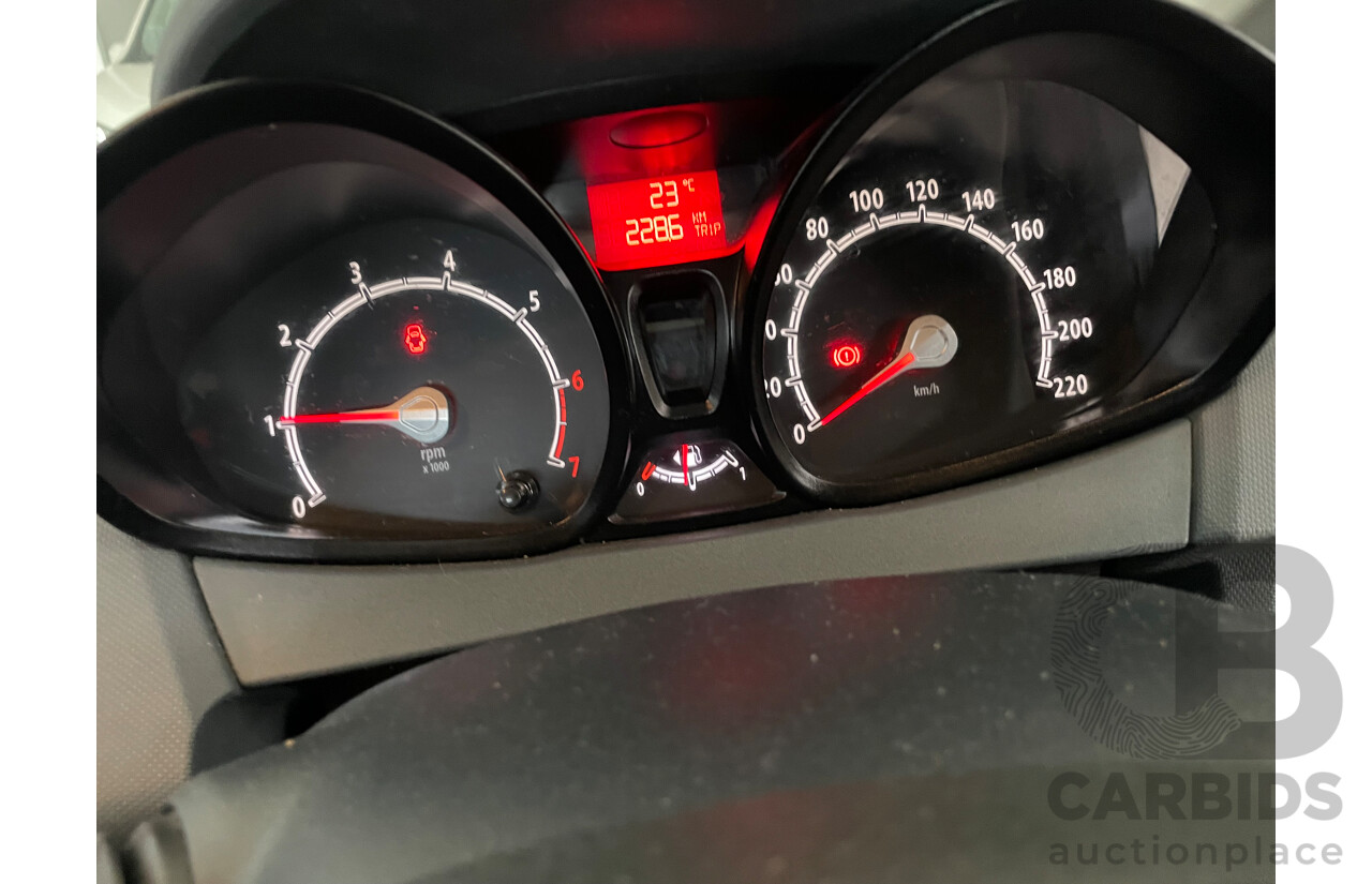 7/2012 Ford Fiesta CL WT 5d Hatchback Black 1.6L