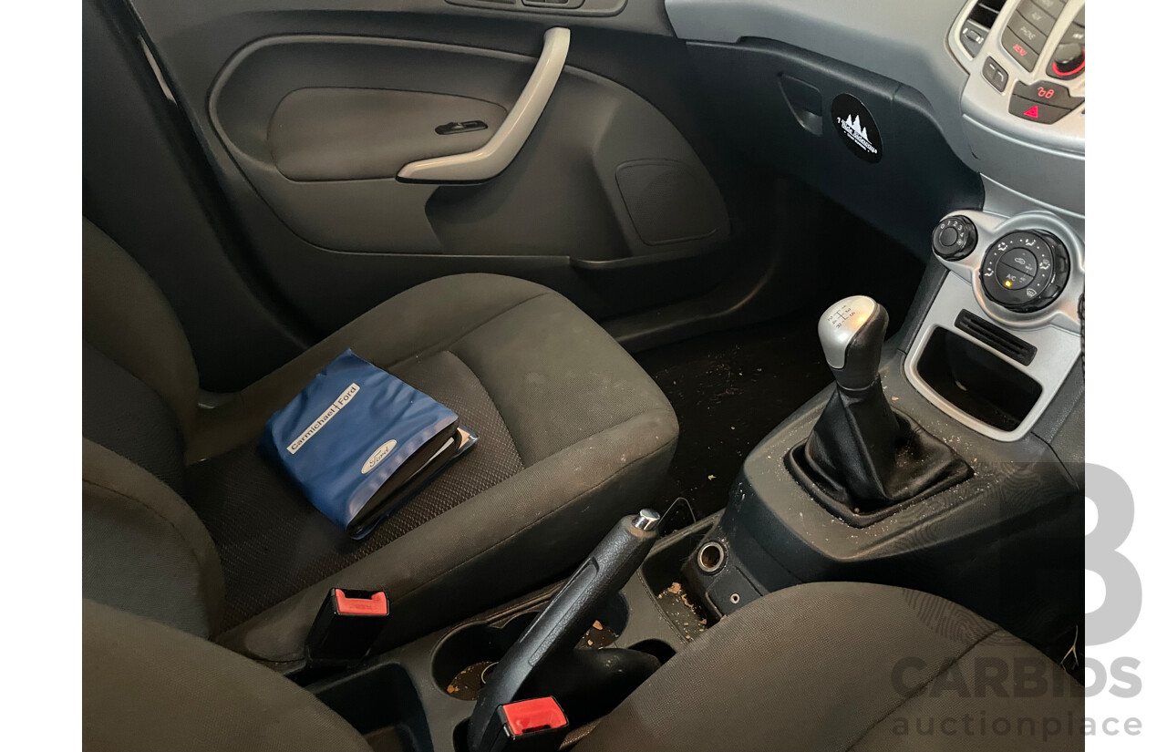 7/2012 Ford Fiesta CL WT 5d Hatchback Black 1.6L