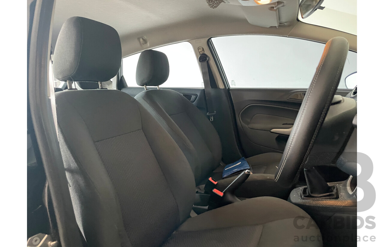 7/2012 Ford Fiesta CL WT 5d Hatchback Black 1.6L