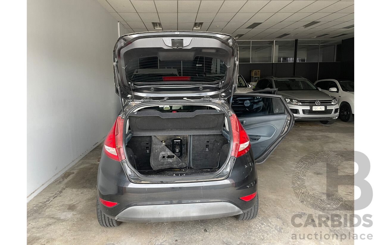 7/2012 Ford Fiesta CL WT 5d Hatchback Black 1.6L