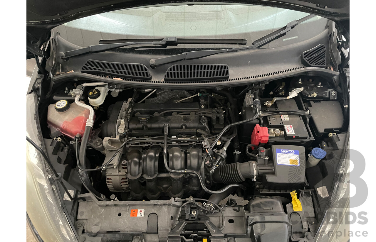 7/2012 Ford Fiesta CL WT 5d Hatchback Black 1.6L