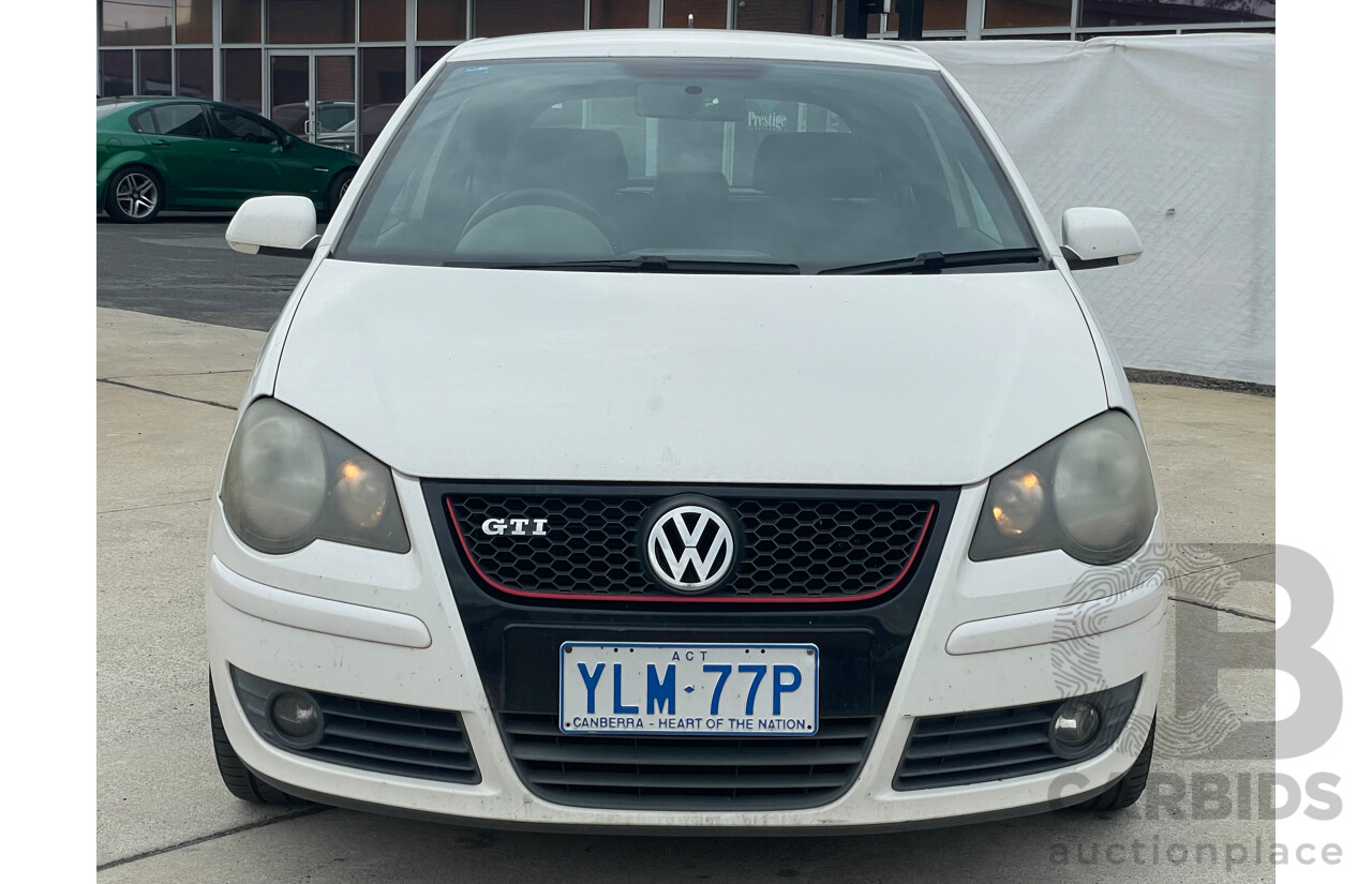 5/2006 Volkswagen Polo GTi 9N 3d Hatchback White 1.8L