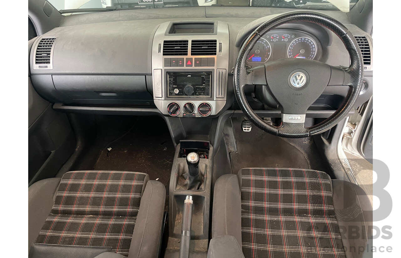 5/2006 Volkswagen Polo GTi 9N 3d Hatchback White 1.8L