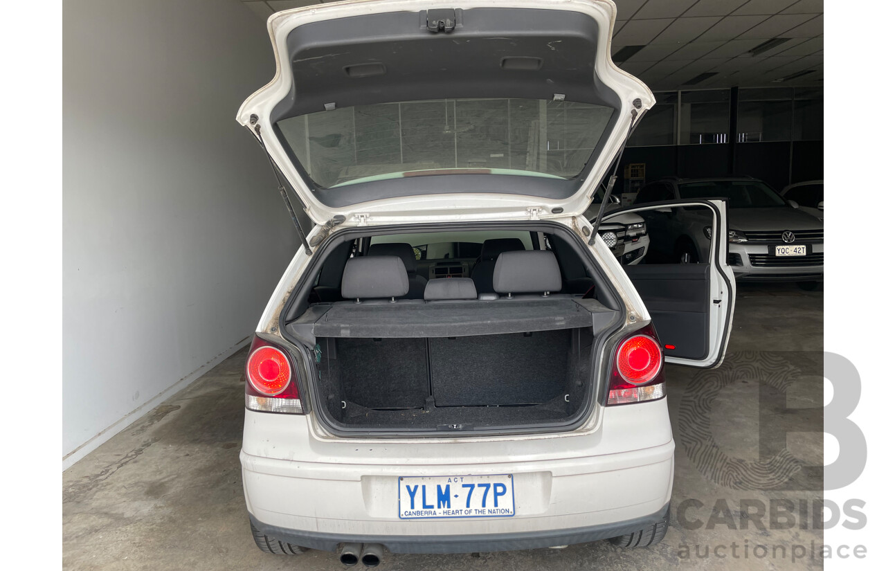 5/2006 Volkswagen Polo GTi 9N 3d Hatchback White 1.8L