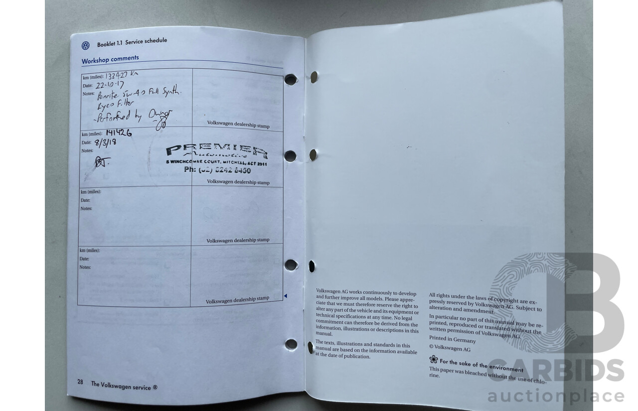 5/2006 Volkswagen Polo GTi 9N 3d Hatchback White 1.8L