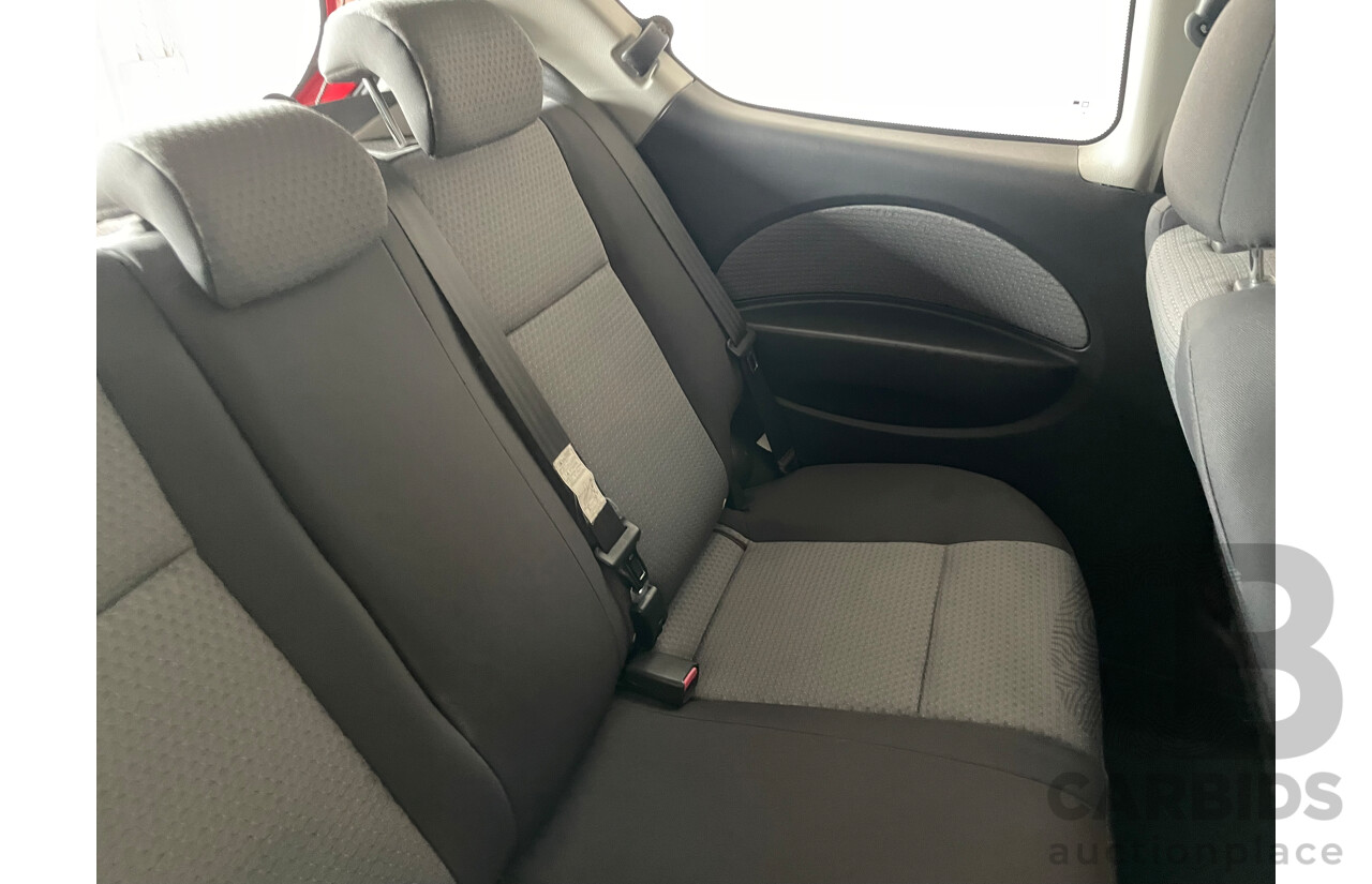 06/09 Holden Barina  FWD TK MY09 3D Hatchback Red 1.6L