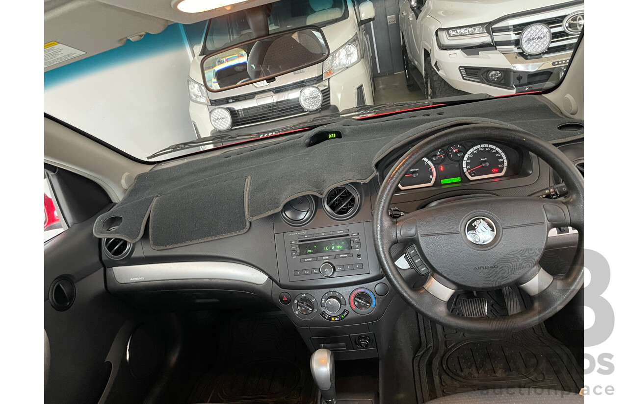 06/09 Holden Barina  FWD TK MY09 3D Hatchback Red 1.6L