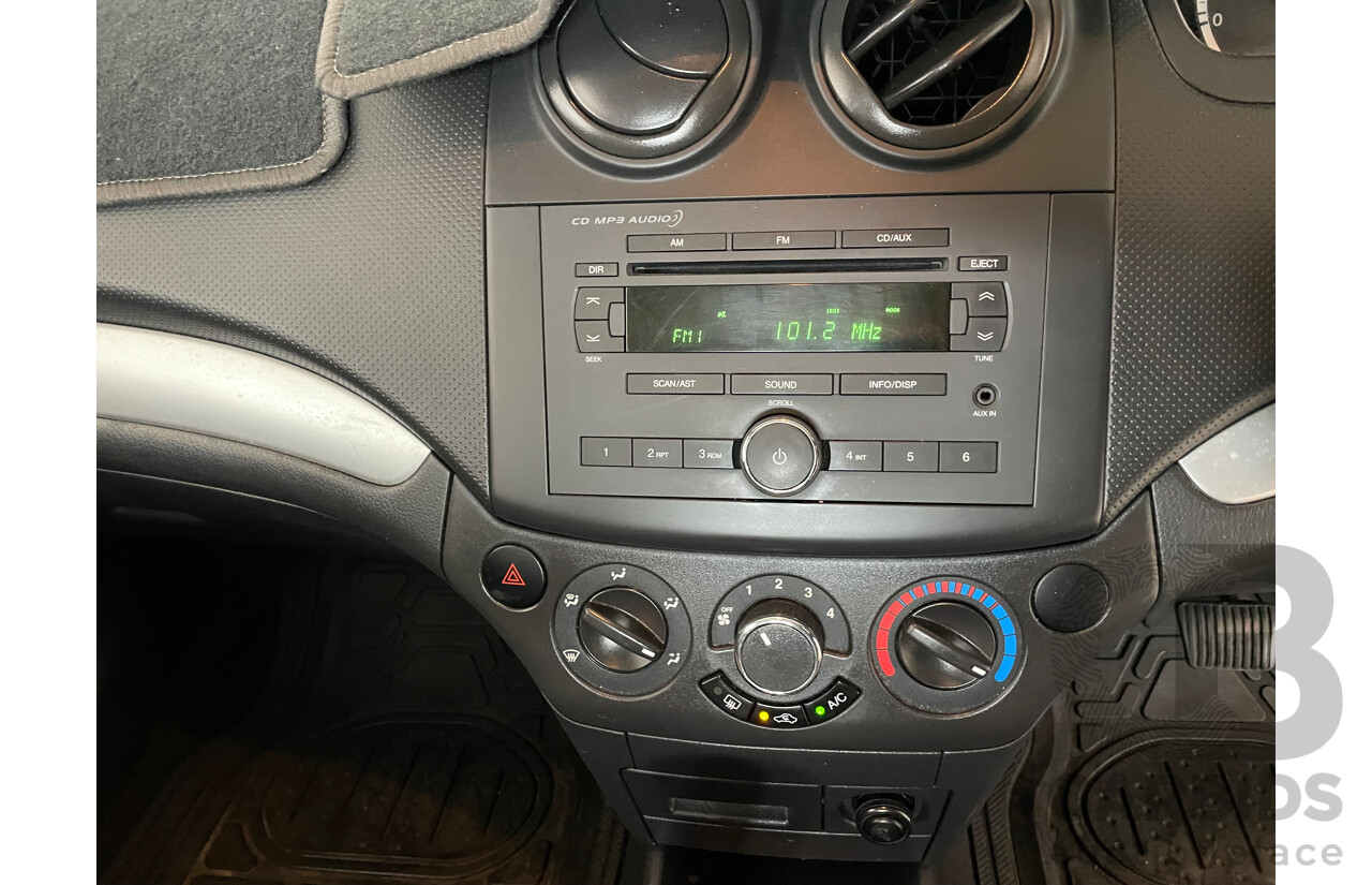 06/09 Holden Barina  FWD TK MY09 3D Hatchback Red 1.6L