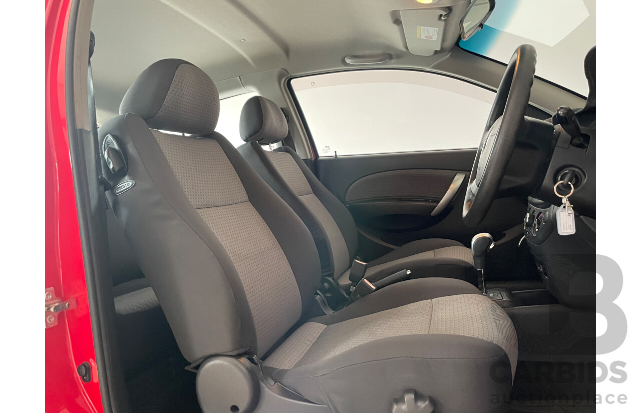 06/09 Holden Barina  FWD TK MY09 3D Hatchback Red 1.6L