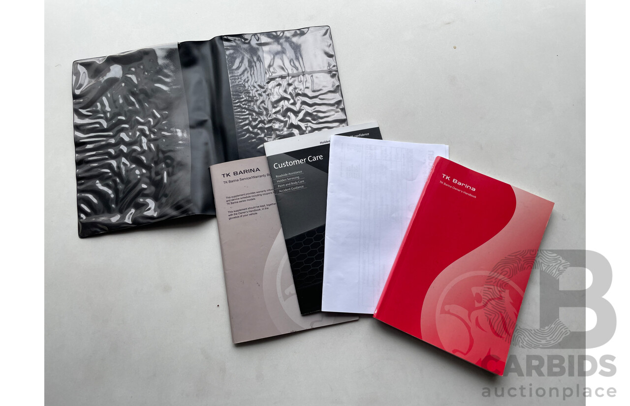 06/09 Holden Barina  FWD TK MY09 3D Hatchback Red 1.6L