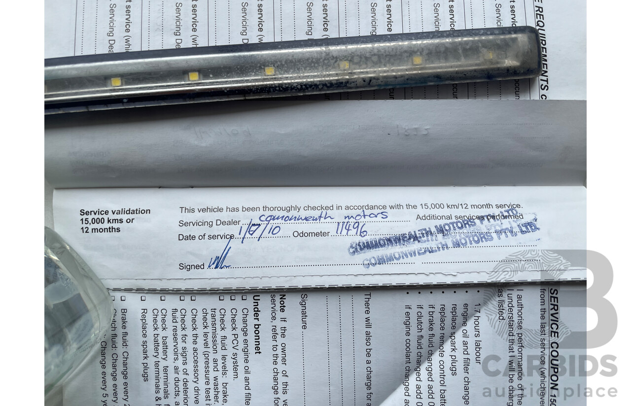 06/09 Holden Barina  FWD TK MY09 3D Hatchback Red 1.6L