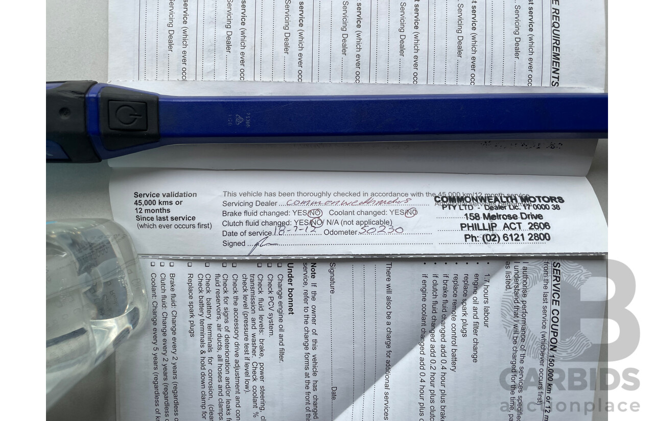 06/09 Holden Barina  FWD TK MY09 3D Hatchback Red 1.6L