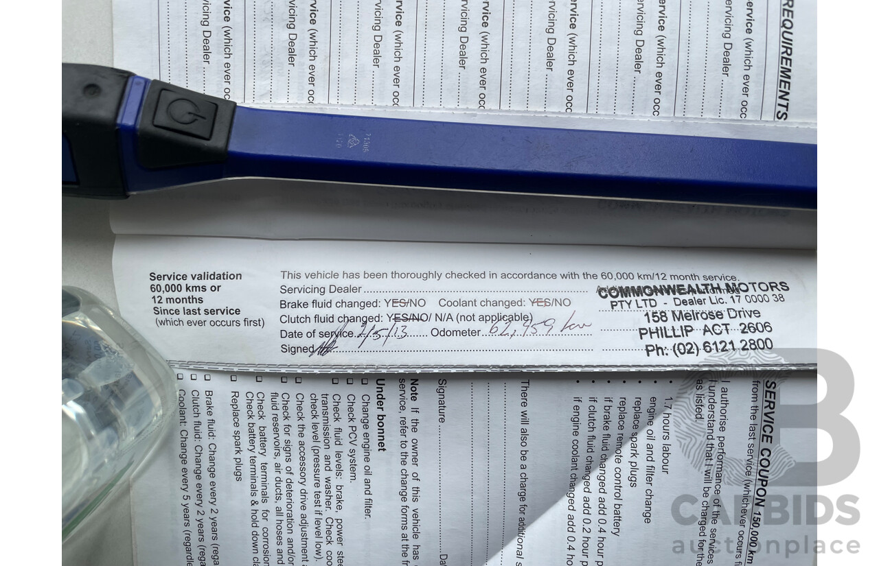 06/09 Holden Barina  FWD TK MY09 3D Hatchback Red 1.6L