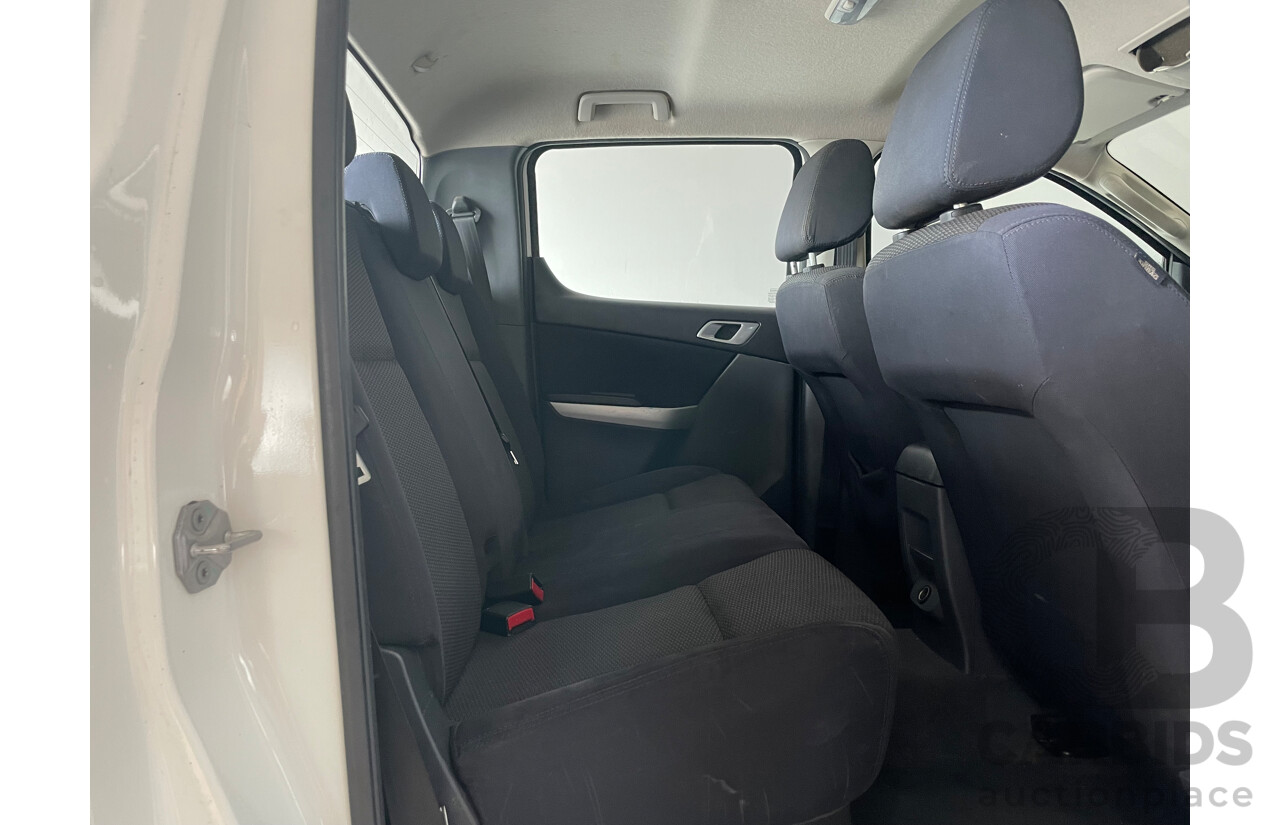 09/13 Mazda Bt-50 XTR (4x4) 4x4  Dual Cab Utility White 3.2L