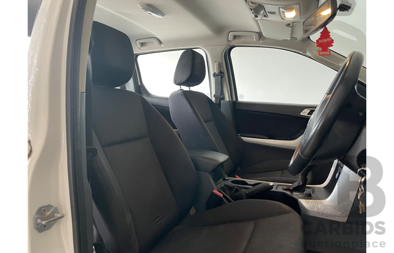 09/13 Mazda Bt-50 XTR (4x4) 4x4  Dual Cab Utility White 3.2L
