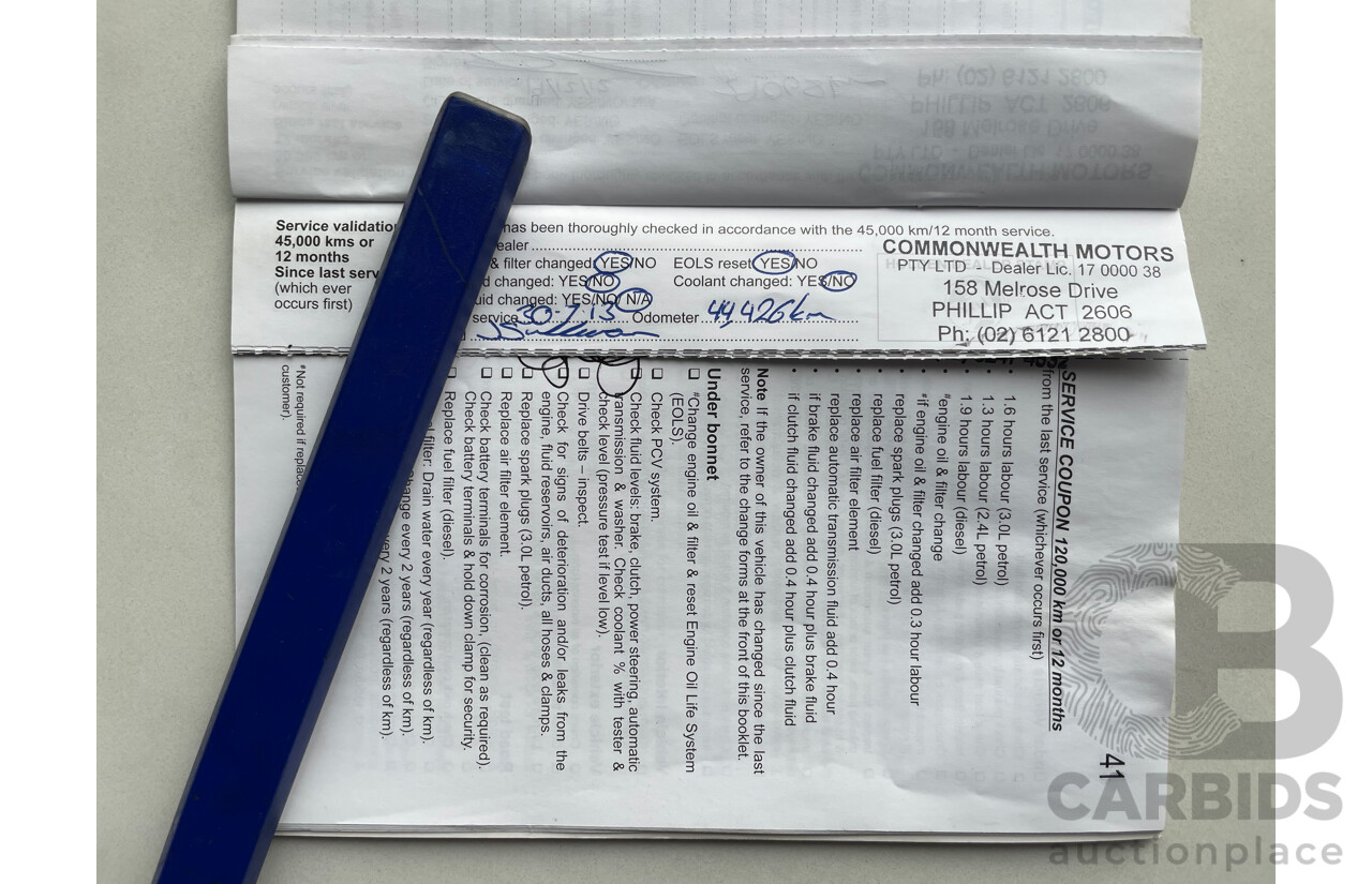 10/2011 Holden Captiva 7 LX (4x4) CG SERIES II 4d Wagon White 3.0L