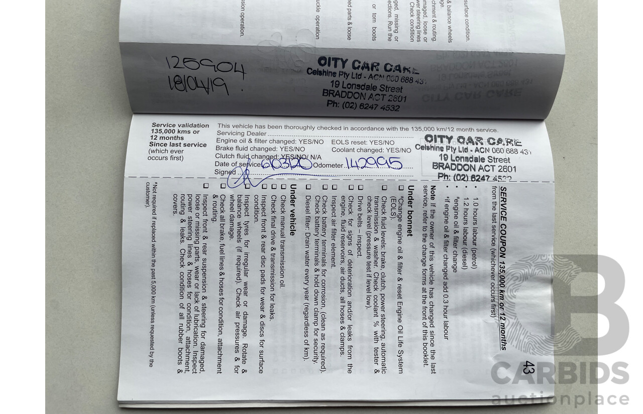 10/2011 Holden Captiva 7 LX (4x4) CG SERIES II 4d Wagon White 3.0L