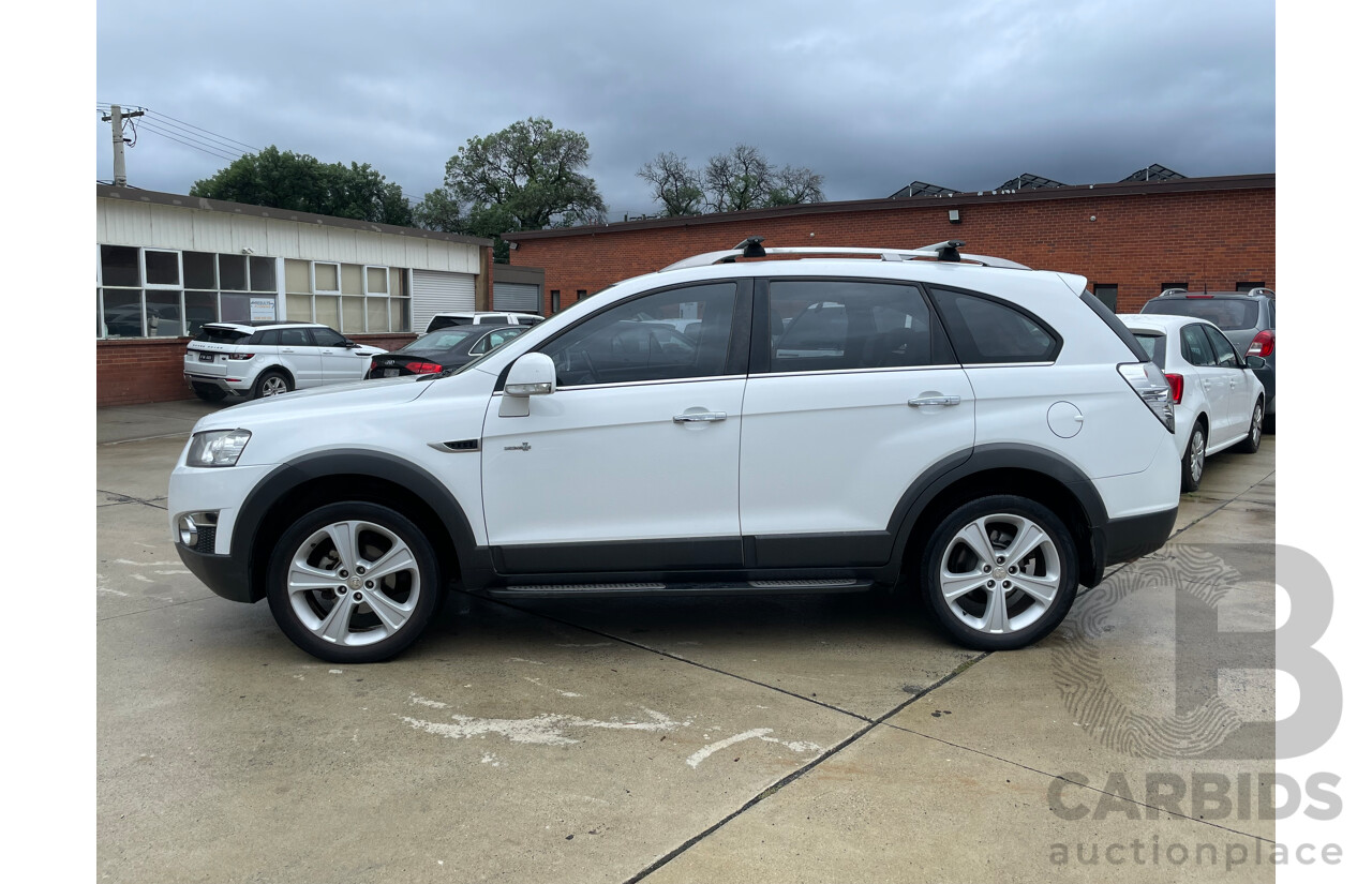 10/2011 Holden Captiva 7 LX (4x4) CG SERIES II 4d Wagon White 3.0L