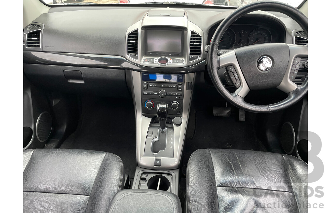 10/2011 Holden Captiva 7 LX (4x4) CG SERIES II 4d Wagon White 3.0L