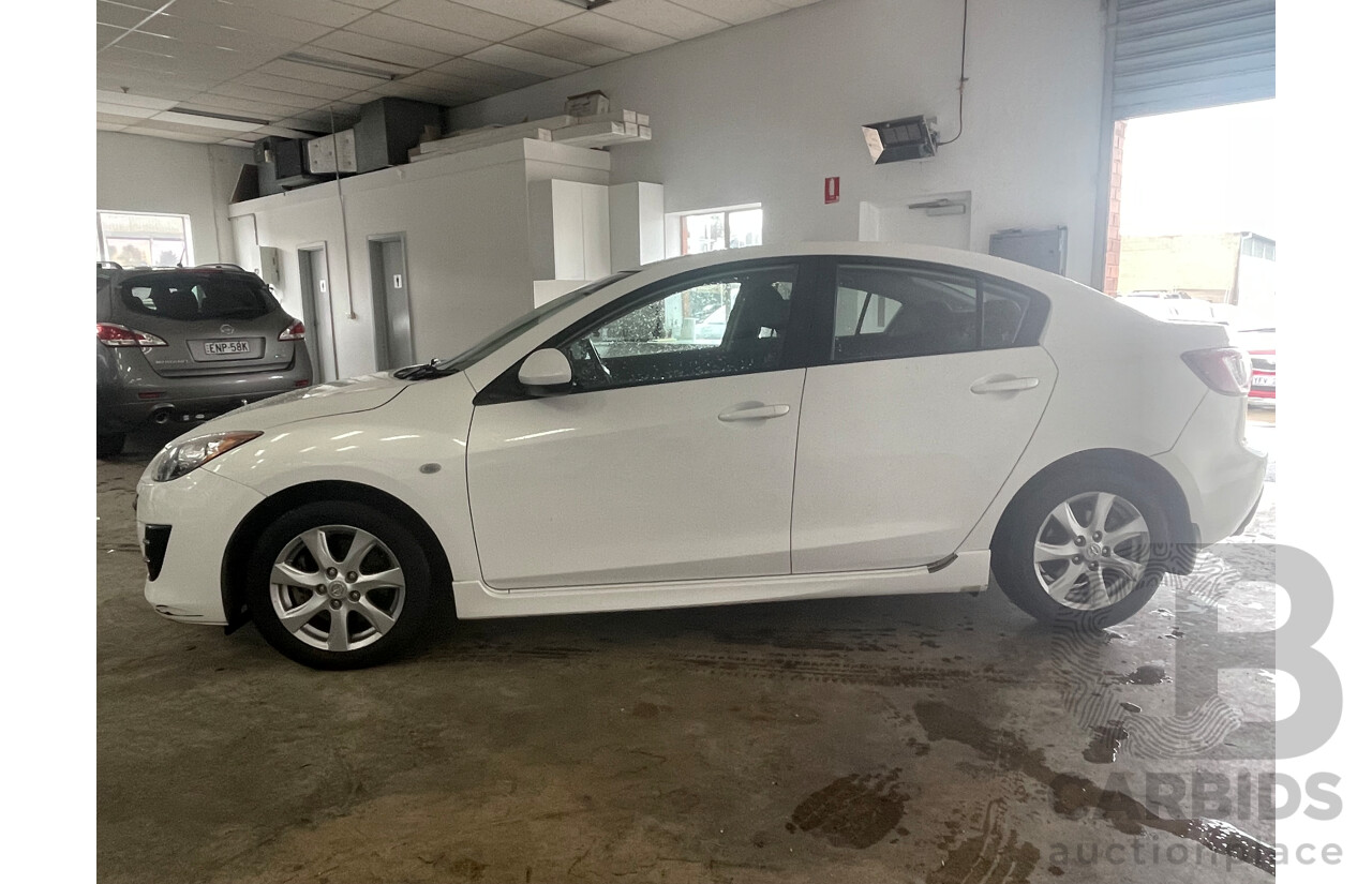 6/2011 Mazda Mazda3 Diesel MZR-CD BL 11 UPGRADE 4d Sedan White 2.2L
