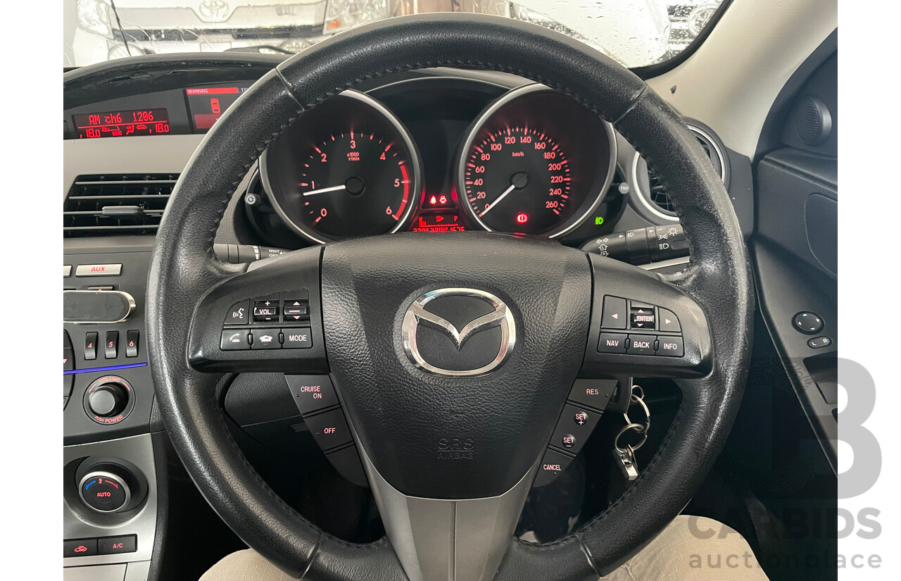 6/2011 Mazda Mazda3 Diesel MZR-CD BL 11 UPGRADE 4d Sedan White 2.2L