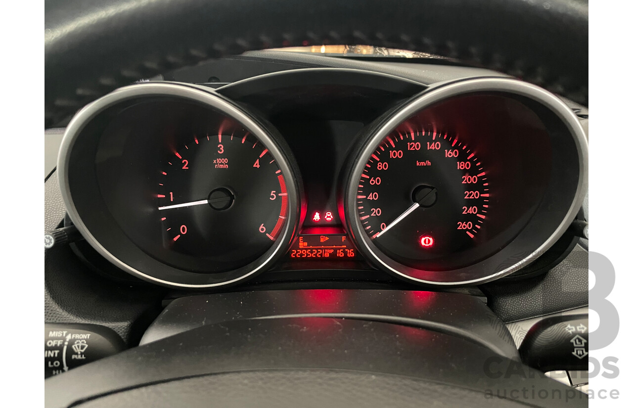 6/2011 Mazda Mazda3 Diesel MZR-CD BL 11 UPGRADE 4d Sedan White 2.2L