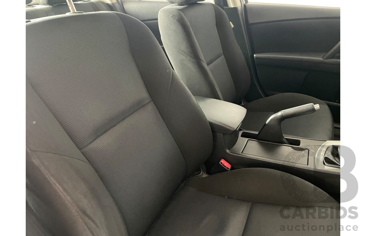 6/2011 Mazda Mazda3 Diesel MZR-CD BL 11 UPGRADE 4d Sedan White 2.2L