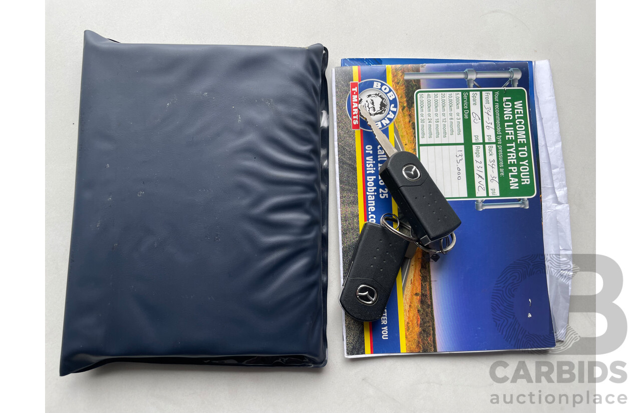 6/2011 Mazda Mazda3 Diesel MZR-CD BL 11 UPGRADE 4d Sedan White 2.2L