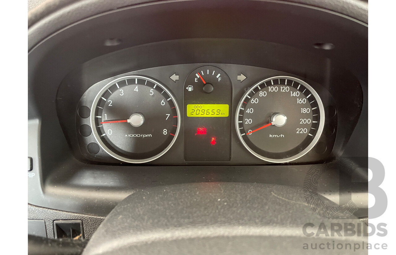 7/2010 Hyundai Getz S TB MY09 5d Hatchback Red 1.4L