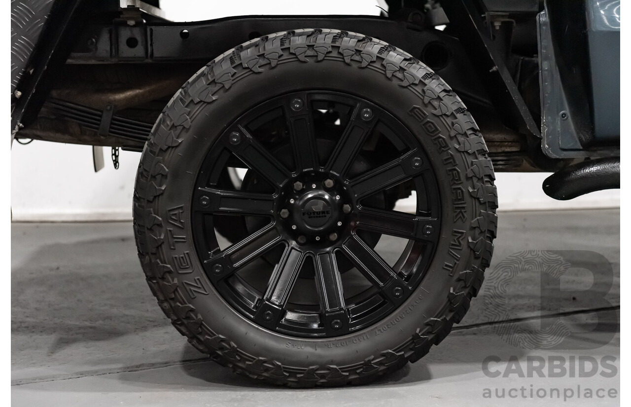 9/2015 Ford Ranger XLT 3.2 (4x4) PX MKII Dual Cab Tray Back Utility Metallic Grey Turbo Diesel 3.2L