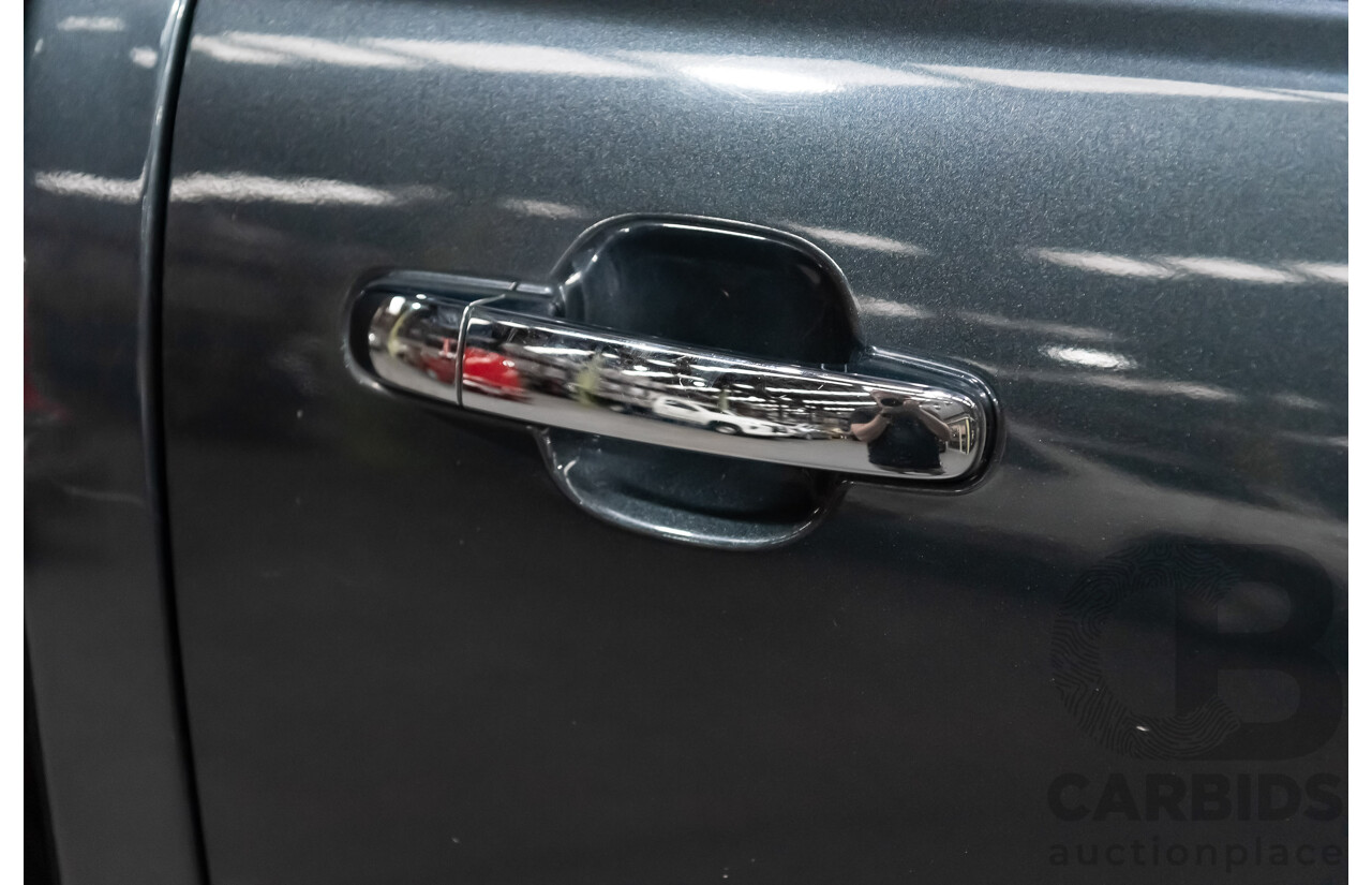 9/2015 Ford Ranger XLT 3.2 (4x4) PX MKII Dual Cab Tray Back Utility Metallic Grey Turbo Diesel 3.2L