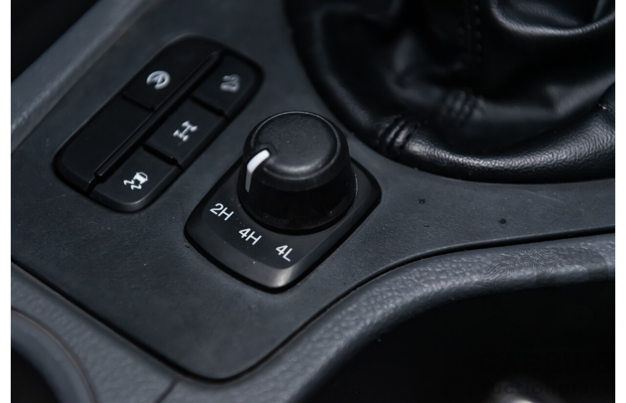 9/2015 Ford Ranger XLT 3.2 (4x4) PX MKII Dual Cab Tray Back Utility Metallic Grey Turbo Diesel 3.2L