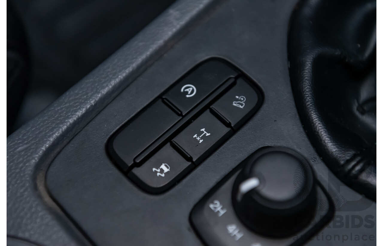 9/2015 Ford Ranger XLT 3.2 (4x4) PX MKII Dual Cab Tray Back Utility Metallic Grey Turbo Diesel 3.2L