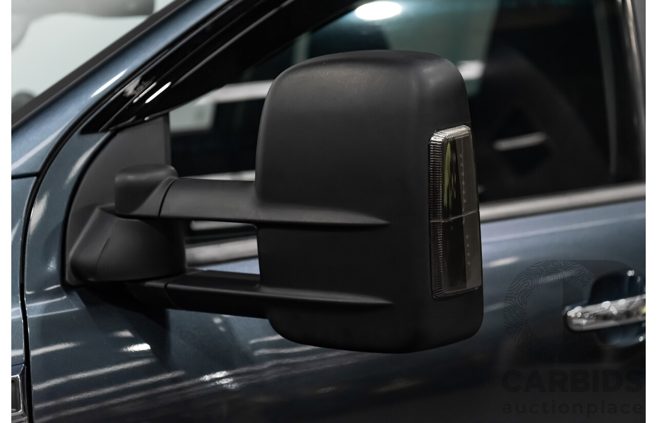 9/2015 Ford Ranger XLT 3.2 (4x4) PX MKII Dual Cab Tray Back Utility Metallic Grey Turbo Diesel 3.2L