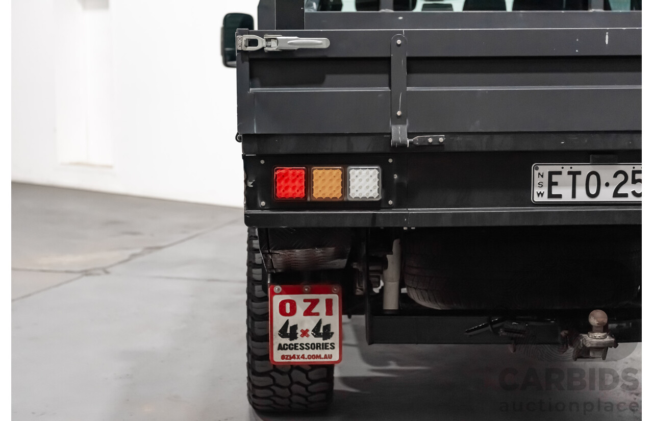 9/2015 Ford Ranger XLT 3.2 (4x4) PX MKII Dual Cab Tray Back Utility Metallic Grey Turbo Diesel 3.2L