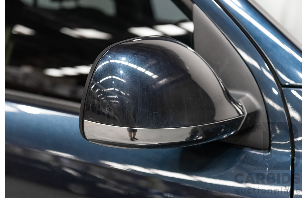 02/2019 Volkswagen Amarok TDI550 Highline V6 4Motion (4x4) 2H MY19 Dual Cab Utility Blue Metallic Turbo Diesel V6 3.0L