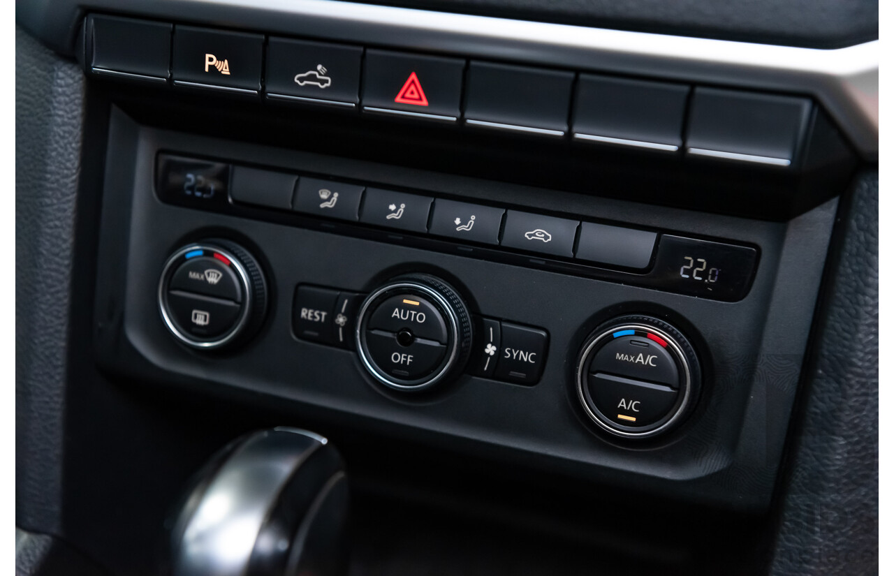 02/2019 Volkswagen Amarok TDI550 Highline V6 4Motion (4x4) 2H MY19 Dual Cab Utility Blue Metallic Turbo Diesel V6 3.0L