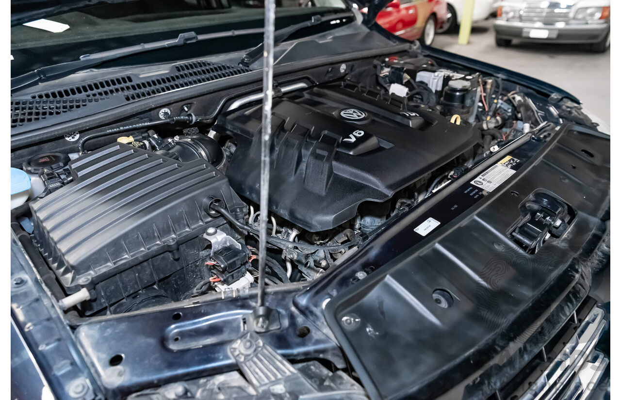 02/2019 Volkswagen Amarok TDI550 Highline V6 4Motion (4x4) 2H MY19 Dual Cab Utility Blue Metallic Turbo Diesel V6 3.0L