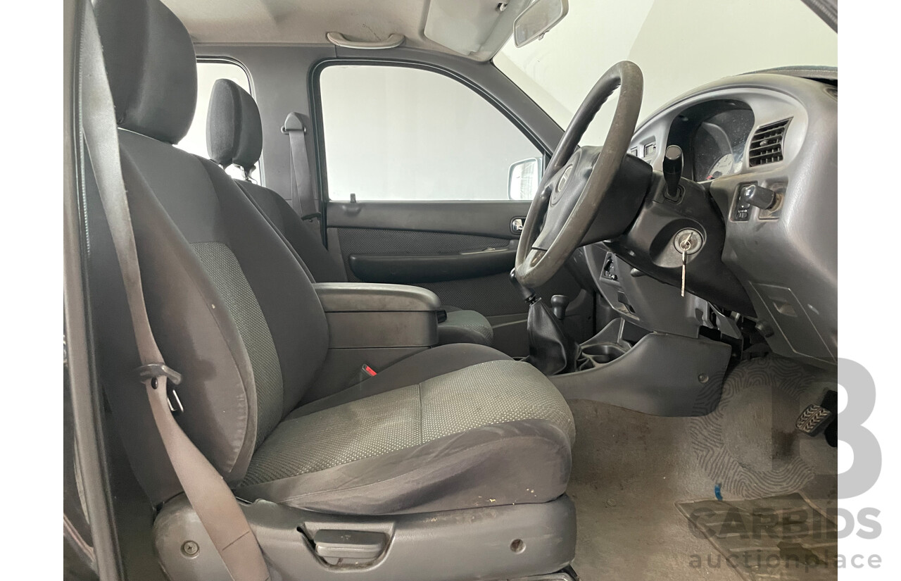 07/05 Mazda B2500 BRAVO SDX (4x4) 4WD  Dual Cab P/Up Black 2.5L