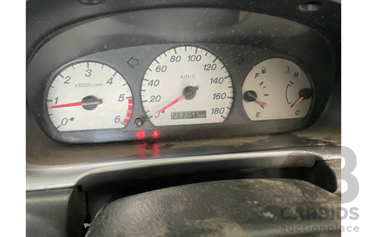 07/05 Mazda B2500 BRAVO SDX (4x4) 4WD  Dual Cab P/Up Black 2.5L