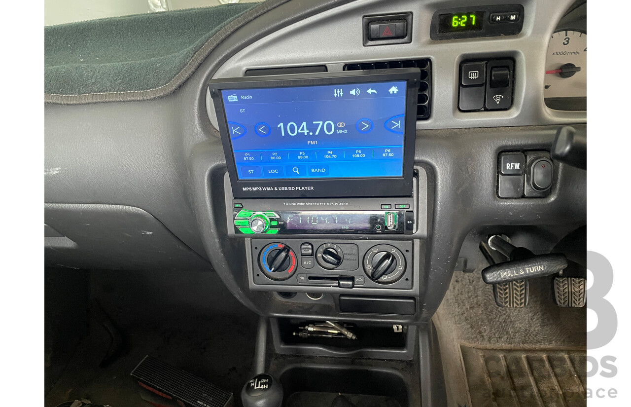 07/05 Mazda B2500 BRAVO SDX (4x4) 4WD  Dual Cab P/Up Black 2.5L