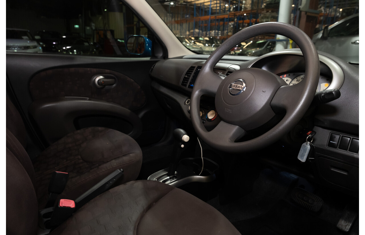 10/2008 Nissan Micra K12 5D Hatchback Blue 1.4L