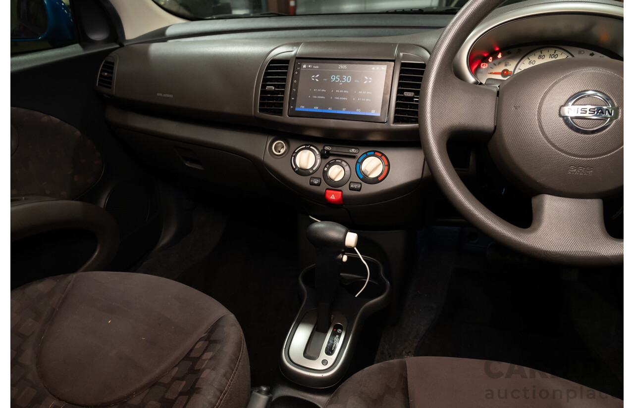 10/2008 Nissan Micra K12 5D Hatchback Blue 1.4L