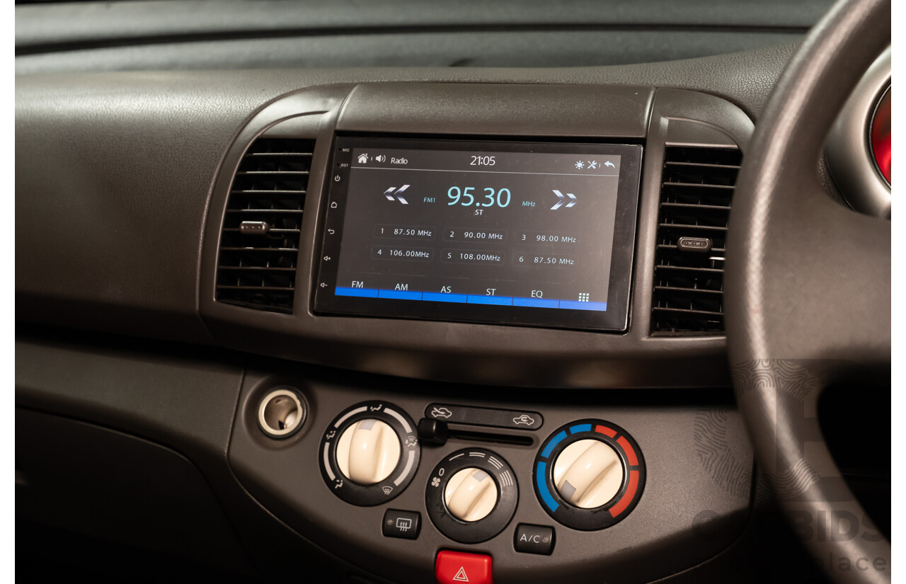 10/2008 Nissan Micra K12 5D Hatchback Blue 1.4L