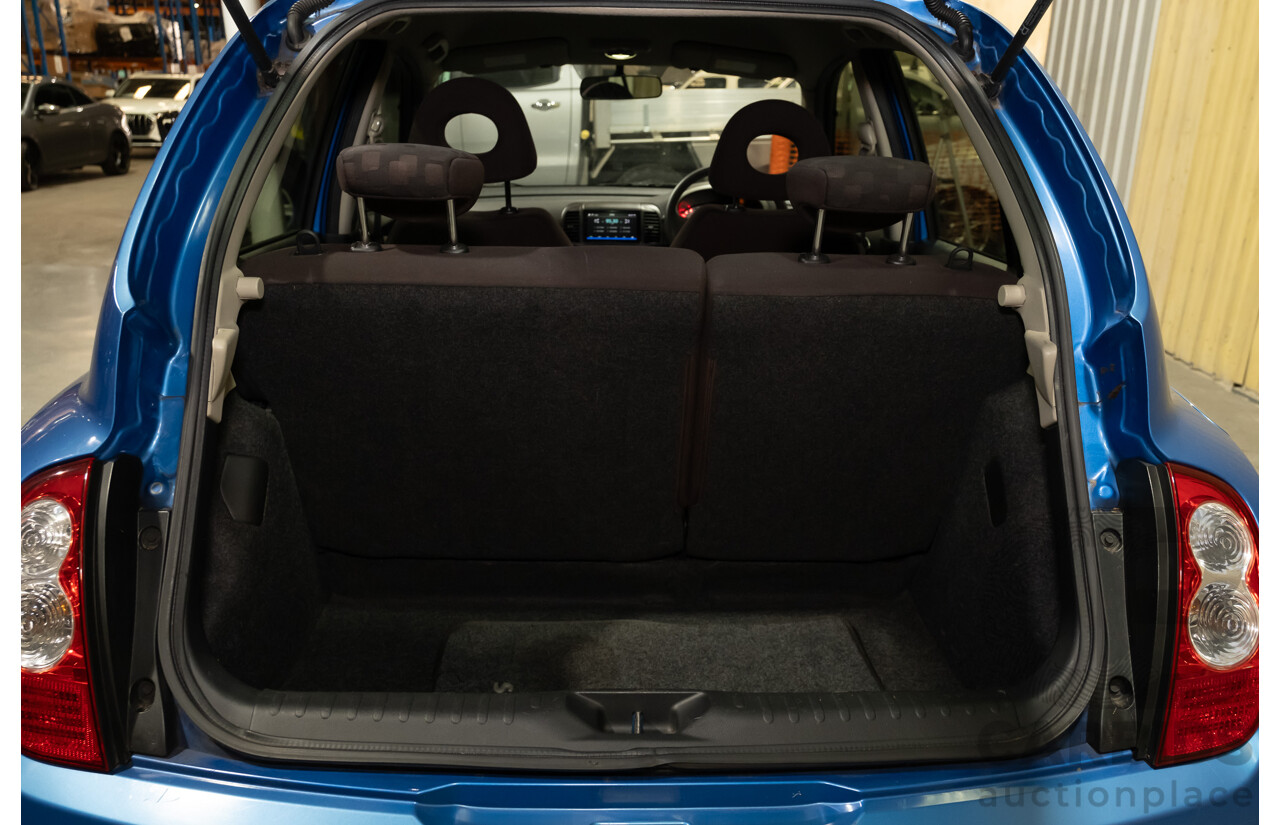 10/2008 Nissan Micra K12 5D Hatchback Blue 1.4L