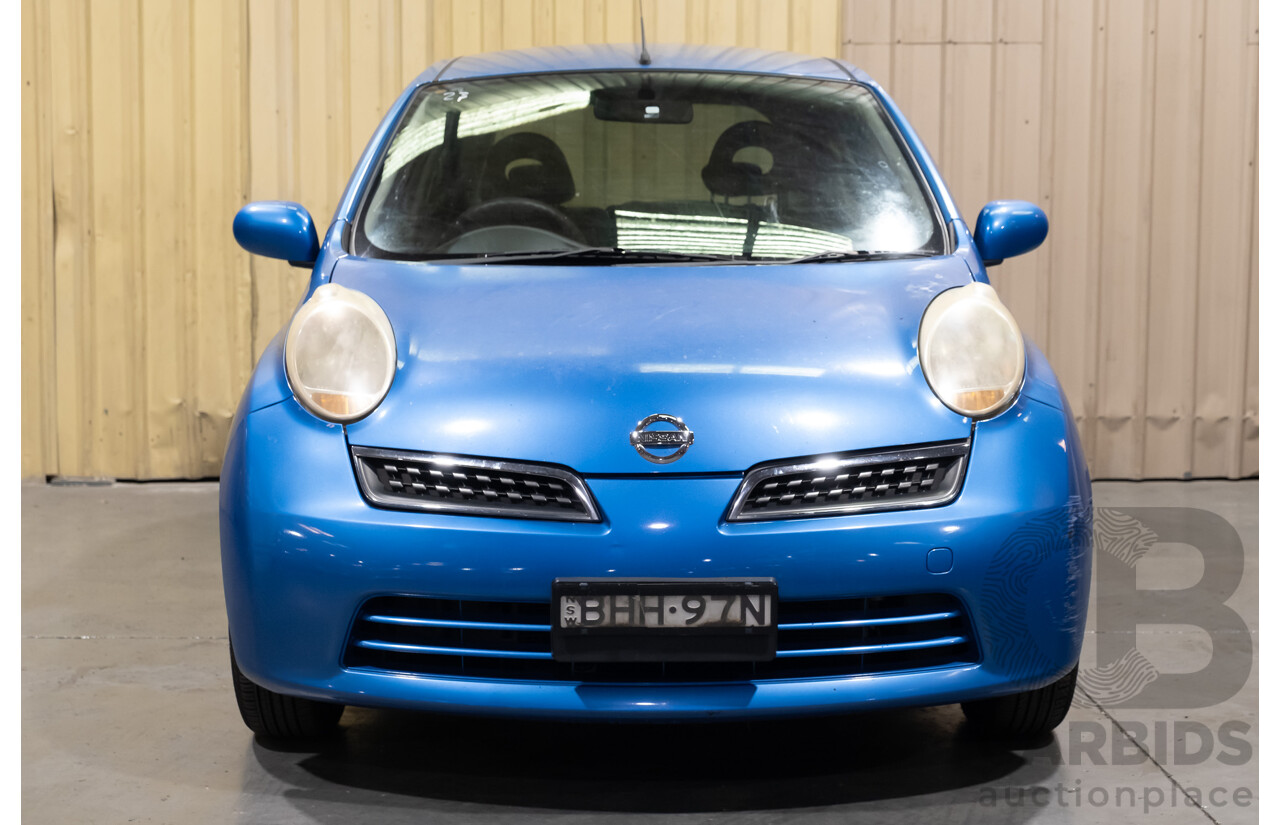 10/2008 Nissan Micra K12 5D Hatchback Blue 1.4L