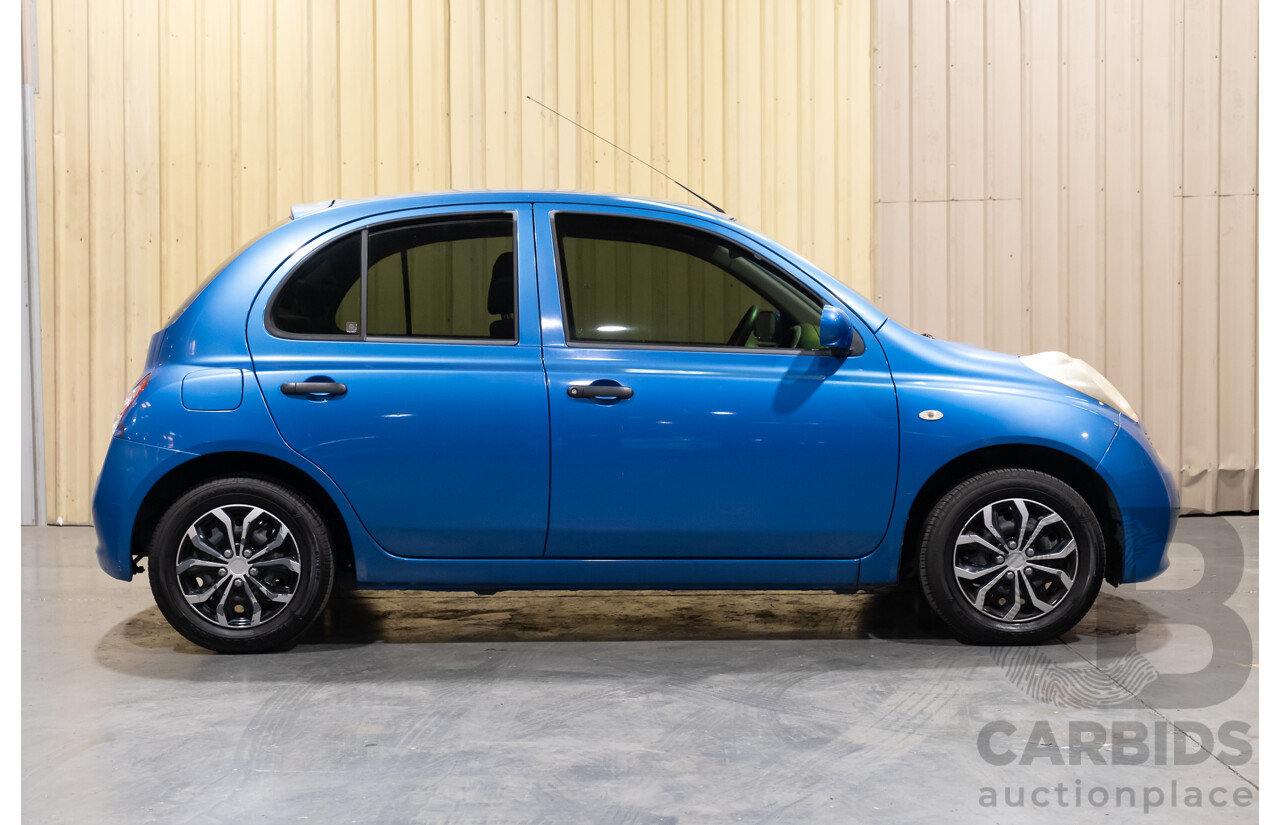 10/2008 Nissan Micra K12 5D Hatchback Blue 1.4L