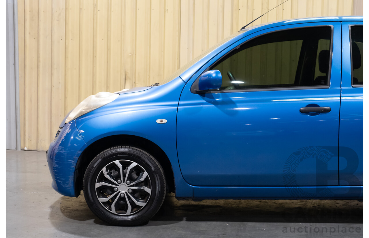 10/2008 Nissan Micra K12 5D Hatchback Blue 1.4L