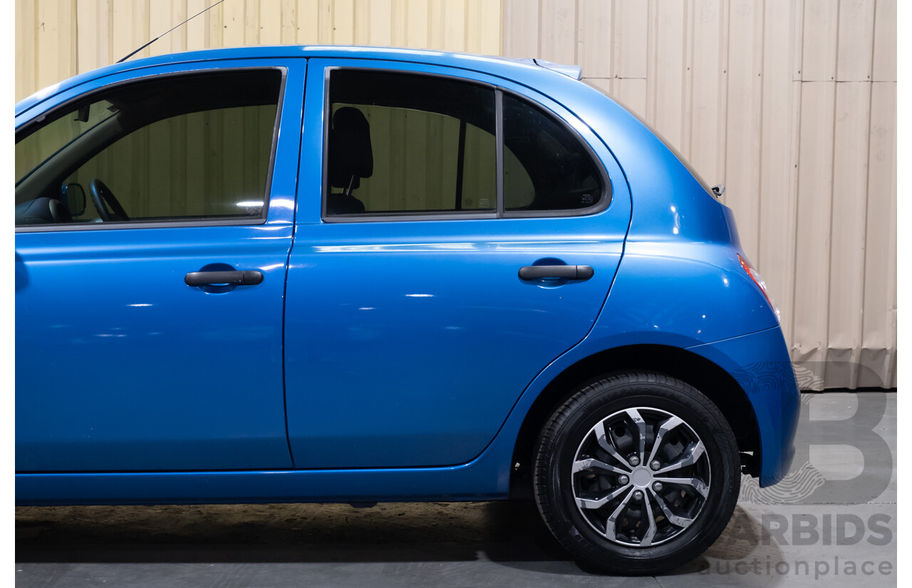 10/2008 Nissan Micra K12 5D Hatchback Blue 1.4L